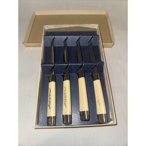 VTG REGENT SHEFFIELD Steak knives‎ Set of 4 Stainless Steel England